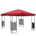 thumbnail image 2 of Replacement Canopy Top Cover for 10'X10' Gazebo Top, Single Tiers for Outdoor Garden Patio Pavilion Sunshade, 2 of 6