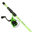 Lew's Xfinity Spinning Reel and Fishing Rod Combo, 6Foot 6Inch Rod, Green