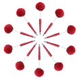 thumbnail image 3 of 10x bolígrafo surtido de bolígrafos con cuentas imprimibles DIY, bolígrafos creativos con cuentas, bolígrafo Rollerball para regalo, dibujo, diario, rojo, 3 of 8
