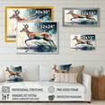 thumbnail image 4 of Designart Deer In The Wild Canvas Wall Art, 4 of 5
