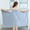 Sky Blue, variant on Wearable Towel Robe for Women After Shower, Quick Drying No Hair Loss, Women's Bath Towel for Shower, Bath and Gym