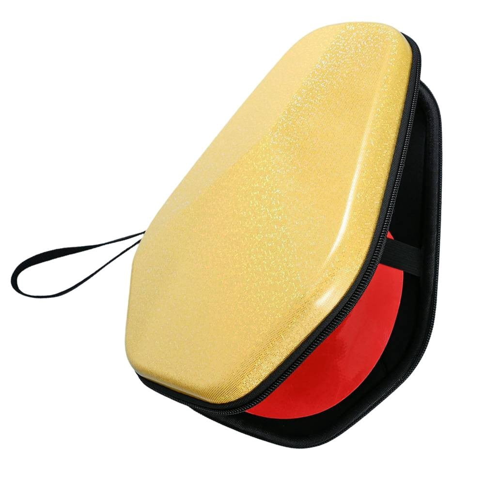 Splihome Table Tennis Racket Bag Eva Hard Shell Table Tennis Paddle Box Case Storage Bag