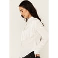 thumbnail image 3 of Idyllwind Women's Fringe Long Sleeve Snap Western Shirt White X-Small  US, 3 of 5