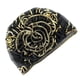 thumbnail image 4 of Gorro de dormir con estampado de rosas, elástico, turbante, 4 of 5