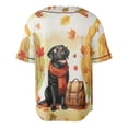 thumbnail image 2 of Welcome Fall Labrador Retriever Enjoys School Time Autumn Fall Leaves All Over Print 3D Baseball Shirt Lab Dog Lover Gifts Softball Sport - 02013, 2 of 6