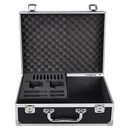 - MegaBrand Professional Lockable Tattoo Case for 2 Tattoo Guns