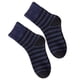 thumbnail image 1 of Calcetines de invierno Minnieouse 5 pares para hombre media pantorrilla Rayas azul marino, 1 of 6
