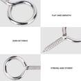 thumbnail image 3 of MERRYHAPY 36pcs Eye Self Tapping Screw Sheep Eye Screw Metal Threaded Hook Office Home Use General Users, 3 of 5