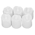 thumbnail image 5 of 6-Pack LED Candle Lights - Simulated Flickering Tea Lights for Romantic Weddings and Corridors, 5 of 8