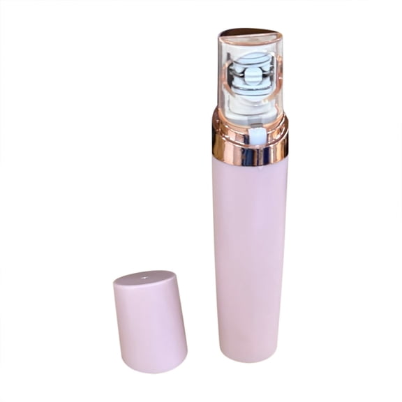 Yatlte Battery Operated Epilator Hair Removal with 18 Plated Heads and LED Light, Handheld Facial Hair Removal for Men & Women, Painless & Precise Grooming Tool