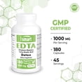 thumbnail image 4 of Suplemento Supersmart Calcio Disódico EDTA 1000 mg 180 cápsulas, 4 of 7