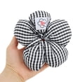 thumbnail image 3 of Unique Bargains 1 Pc Hair Elastics 3D Flower Hair Ties Black White, 3 of 5