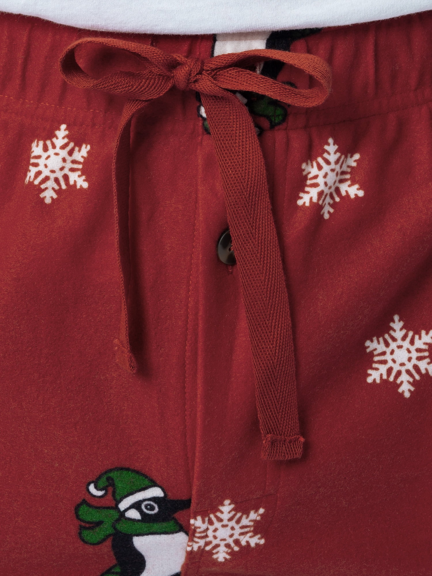 Fruit of the Loom Men's Matte Fleece Holiday Print Pajama Pants, Sizes S-5XL