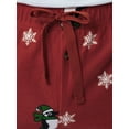 thumbnail image 4 of Fruit of the Loom Men's Matte Fleece Holiday Print Pajama Pants, Sizes S-5XL, 4 of 8