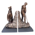 thumbnail image 2 of Ebros Professional Golfer And Golf Caddy Bag Bookends Set Statue 8.75"Tall, 2 of 7