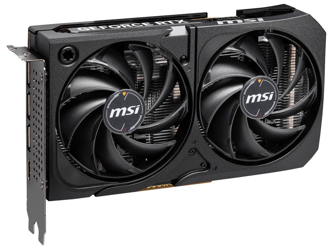 MSI GeForce RTX 5060 8G Shadow 2X OC Graphics Card, 8GB GDDR7, DPx3, HDMIx1, DLSS 4