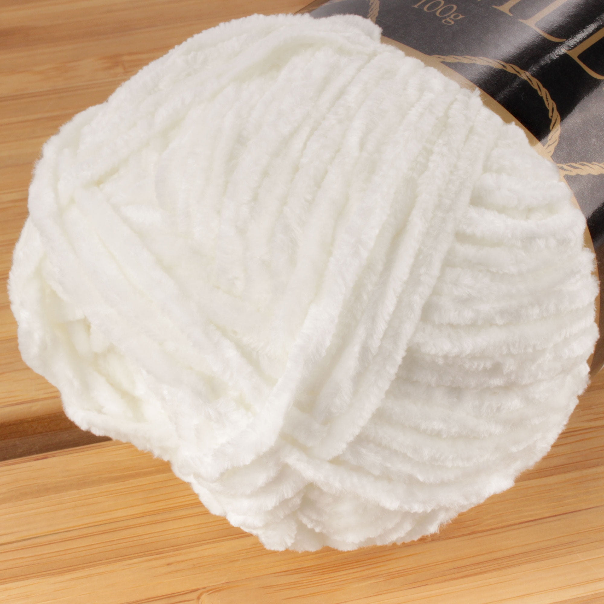 JubileeYarn Chenille Yarn - Worsted Weight - 100g/Skein - Zen - 4 Skeins