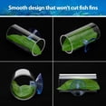 thumbnail image 3 of Clear Betta Fish Tunnel, Smooth Appearance Plastic Construction Comfortable Habitats Transparent Hollow Betta Fish Tube for, 3 of 7