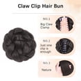 thumbnail image 4 of Postiche Chignon Décoiffé Mode, Beignet Chignon en Fibre Synthétique Résistant à la Chaleur pour Femmes, Chouchou Volumisant Instantané pour Extension de Cheveux pour Usage Quotidien et Occasions Spéciales, 4 of 8