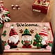 thumbnail image 4 of Decoraciones de Navidad para el Hogar Alfombra de Navidad Cristal Peluche Uso de Cocina Del Hogar Baño Impermeable Alfombra de Pie Decoración Del Hogar Alfombras de Cocina para el Piso, 4 of 6