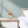 thumbnail image 4 of Burner Bakhoor Charcoal Burner Metal Arab Censer Desktop Decor for Sticks Cones, 4 of 5