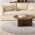 thumbnail image 2 of SAFAVIEH Martha Stewart Rebeca Solid Area Rug, Grey, 6'7" x 6'7" Round, 2 of 10