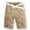 Khaki, variant on Nrmvnmi Mens Cargo Shorts Cotton Work Shorts Multi Pocket Casual Workout Shorts for Men