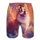 thumbnail image 3 of Fotbe Sunset Cloud Corgi Trajes de Baño Estampados para Hombre, Shorts de Verano de Secado Rápido, Ropa de Playa, Bañadores-Medium, 3 of 6