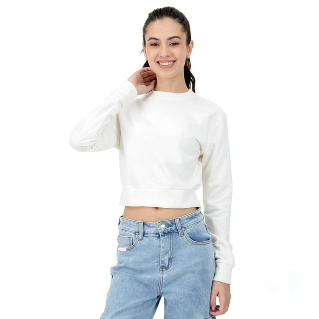 SUDADERA PARA MUJER QUARRY CORTA SLIM FIT