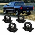 thumbnail image 3 of Dosaele 4Pcs Truck Rope Fixed Pickup Bed Anchor Hook Anchor Buckle, 3 of 7