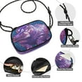 thumbnail image 4 of Crossbody Handbag Phone Purse Mobile Phone Bag Crossbody Phone Bag Comfortable and Durable Purple Hippopotamus, 4 of 7