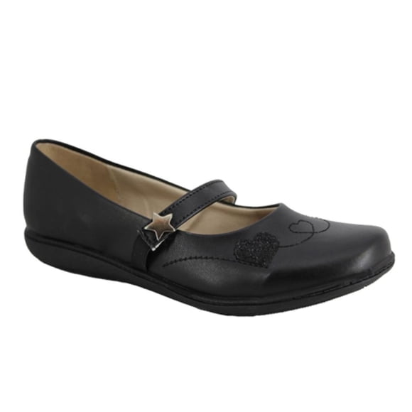 Flats Mujer Eh! Confort Escolar negro 25.5