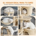 thumbnail image 4 of Mueble Rascador Para Gato Poli Pets Bambino Color Beige, 4 of 8