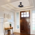 thumbnail image 6 of Aiwen Retro Metal Shade Flush Mount Ceiling Lamp E26 Base Light Fixture, 6 of 10