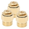 thumbnail image 2 of Boquilla de aspersor de refracción G1/2 de 3 piezas, cabezal de microaspersor de cobre ajustable, accesorios de riego para jardín, 2 of 14