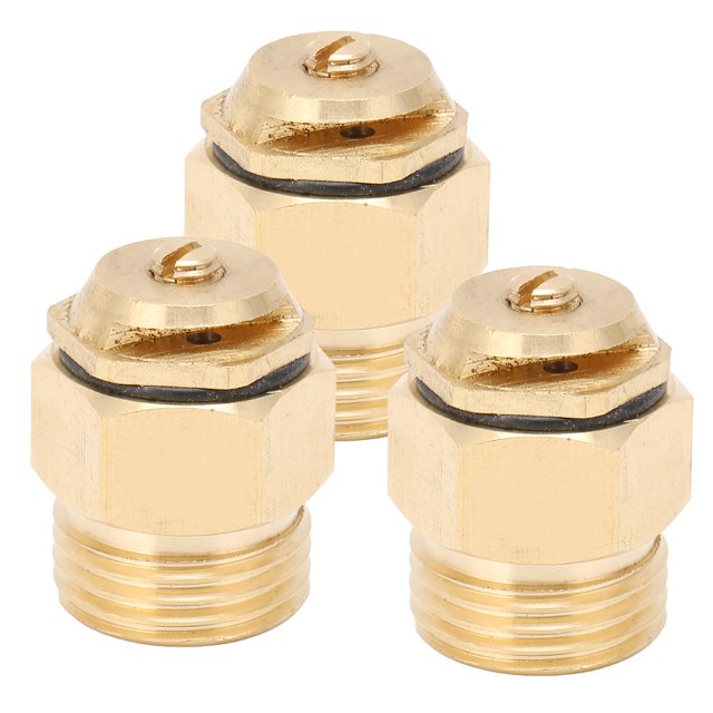 Cabezal de rociador, 3 piezas G1/2 Rociador de refracción Cabezal de microrociador Cabezal de rociado de riego Parte superior de la línea