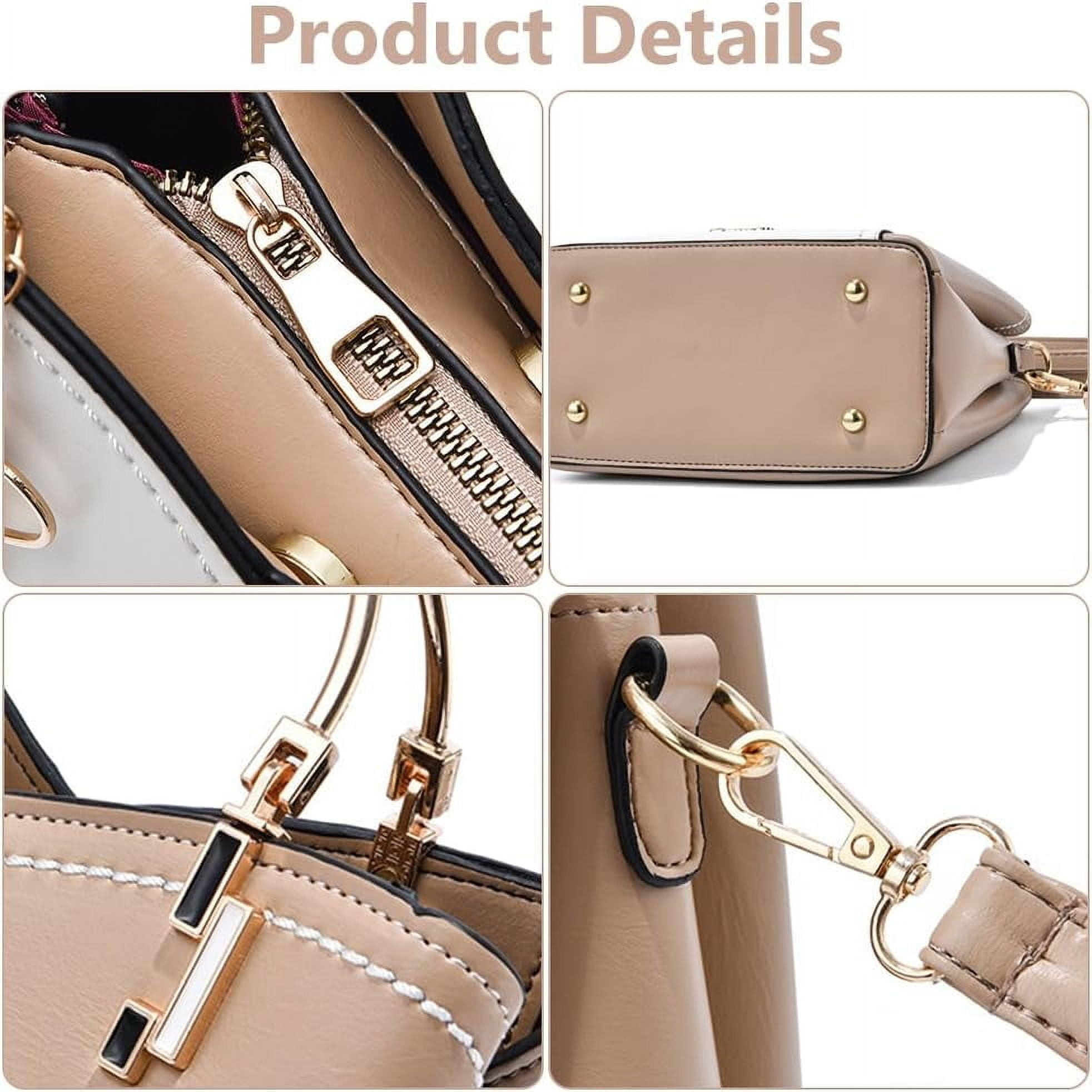 DIY Handbag Making Kit PU Leather Handmade Satchel Handbag Making Kit Leather Handmade Crossbody Bag DIY Kit for Handmade Bag Making Craft Wheat