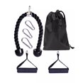thumbnail image 3 of ziyahi 7Pcs/Set Fitness Equipment Arm Strength Rope Biceps Pull Rope Down Pressure Training Triceps Pull Rope Men and Women Resistance Band, 3 of 6