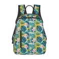 thumbnail image 3 of Balery Tropical Floral Lightweight Backpack for Men and Women - Durable and Water-Resistant, Ideal for School, Work, Travel, and Everyday Use, 3 of 9