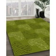 thumbnail image 3 of Ahgly Company Machine Washable Indoor Square Transitional Pistachio Green Area Rugs, 3' Square, 3 of 7