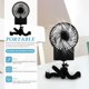 thumbnail image 3 of KAKOWELY Ventilador Portátil Negro Recargable USB Pequeño Y Para Cochecitos Uso Exterior, 3 of 7