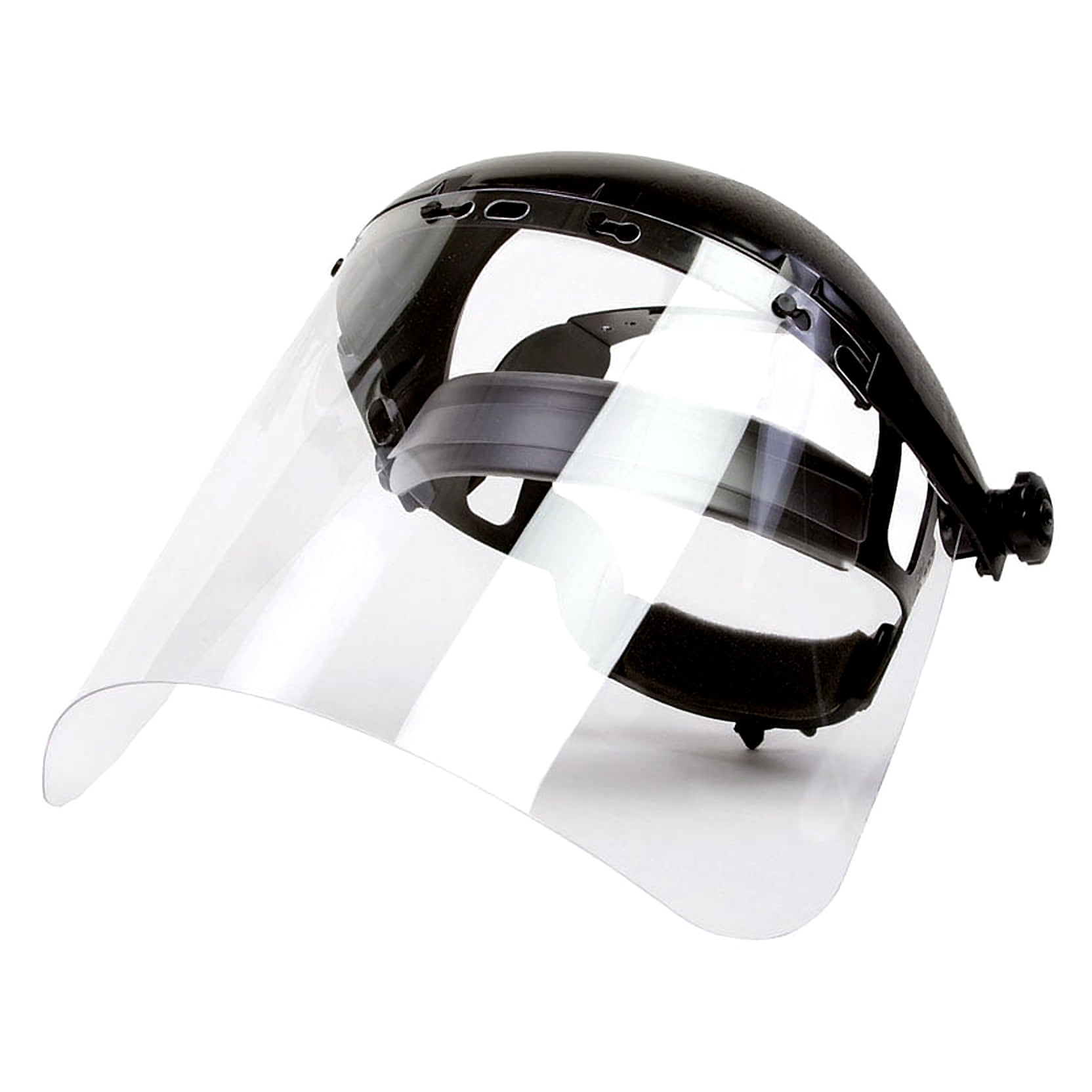 Forney Industries Face Shield with Ratchet-Type Headgear, Clear