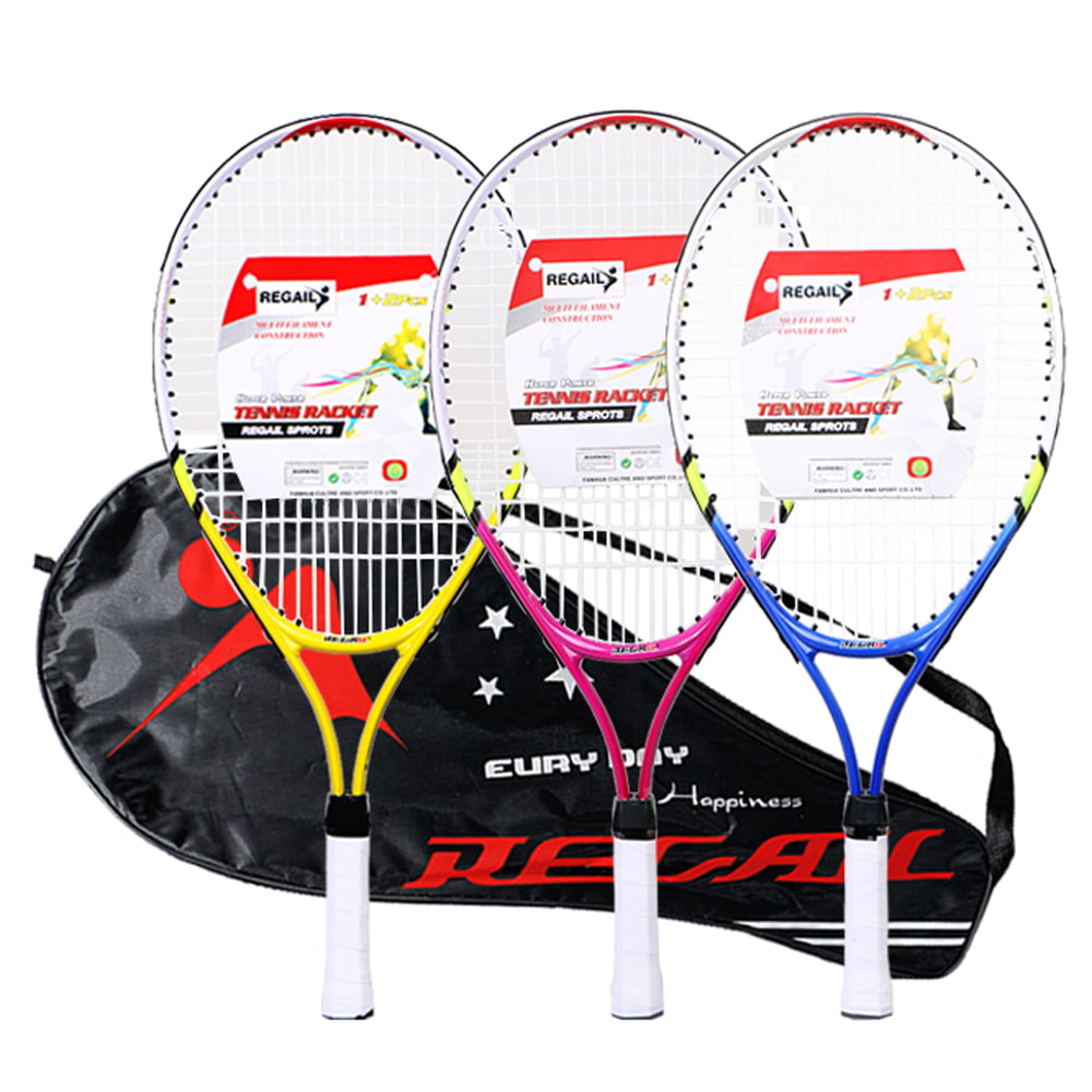 REGAIL 1 Pcs Teenager'S Training Tennis Racket Aluminum Alloy Racquet with Z6G5 