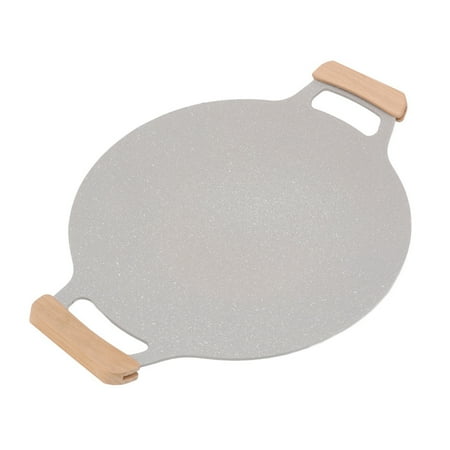 

Nonstick Grill Pan Durable Korean Stovetop Grill Pan Uniform Heating For Kitchen 30cm / 11.8in 34cm / 13.4in