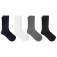thumbnail image 3 of Dr. Scholl's Women's Cushioned Diabetic and Circulatory Crew Socks - 4 Pair Pack, 3 of 5