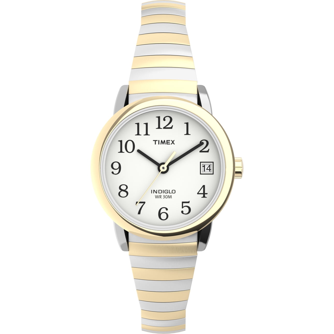 Timex Women's Easy Reader Two-Tone/White 30mm Casual Watch
