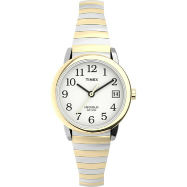 Timex Women's Easy Reader 30mm Perfect Fit Watch – Silver-Tone 