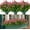 Pink, variant on Artificial Flowers, Fake Artificial Greenery UV Resistant No Fade Faux Plastic Plants for Wedding Bridle Bouquet Indoor Outdoor Home Garden Kitchen Office Table Vase (White)
