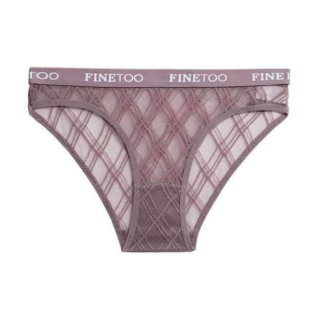 M-2XL Fashion Letter Panties Sexy Lace Underwear Ladies Low-rise Briefs Underpants Girls Geometric Panty Female Lingeriepangjing