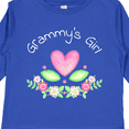 thumbnail image 4 of Inktastic Grammy's Girl Heart Flowers Girls Long Sleeve Toddler T-Shirt, 4 of 5